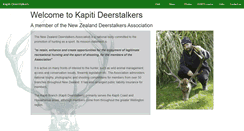 Desktop Screenshot of kapitideerstalkers.co.nz